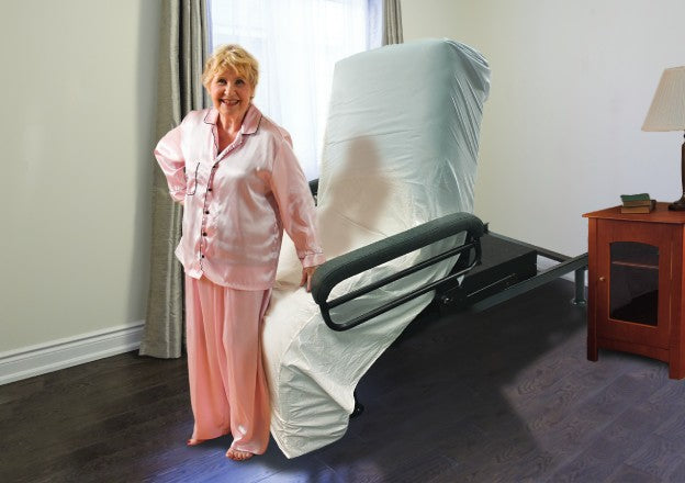 UPbed Standard lift bed in standing assist position