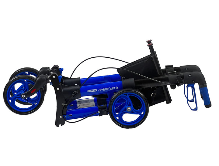 Breeze Rollator folded compact travel position