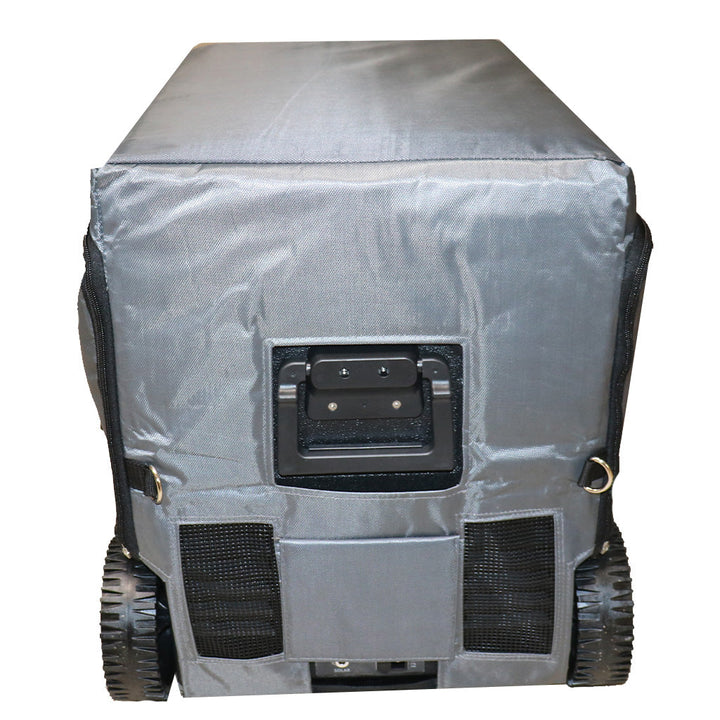 protective cover for portable fridge freezer rear view