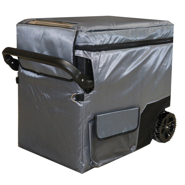 Chilly Moose 55L fridge freezer insulated cover front view