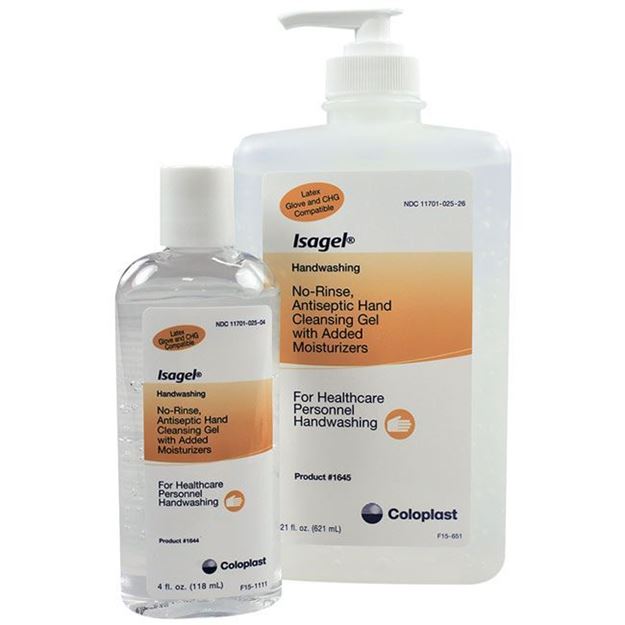 Coloplast Isagel : tue rapidement les germes et adoucit les mains