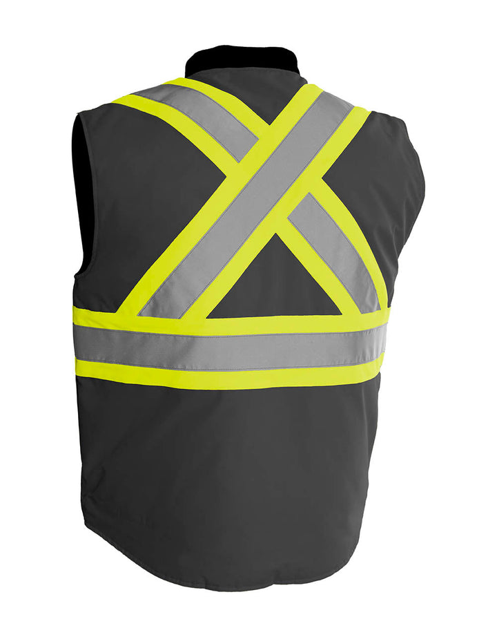 ForceField Safety Vest with Hi-Vis Flannel Lining