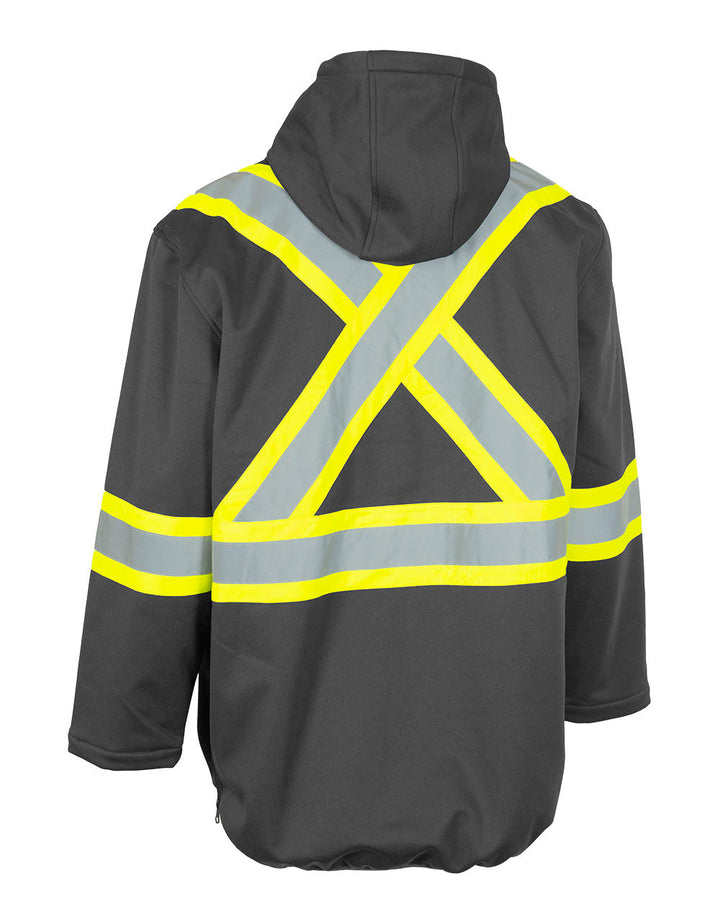 ForceField Hi Vis Safety Anorak Pullover Softshell