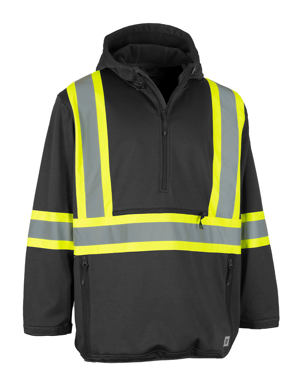 ForceField Hi Vis Safety Anorak Pullover Softshell