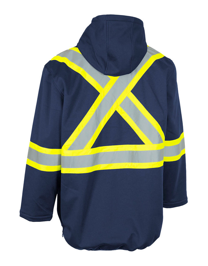 ForceField Hi Vis Safety Anorak Pullover Softshell