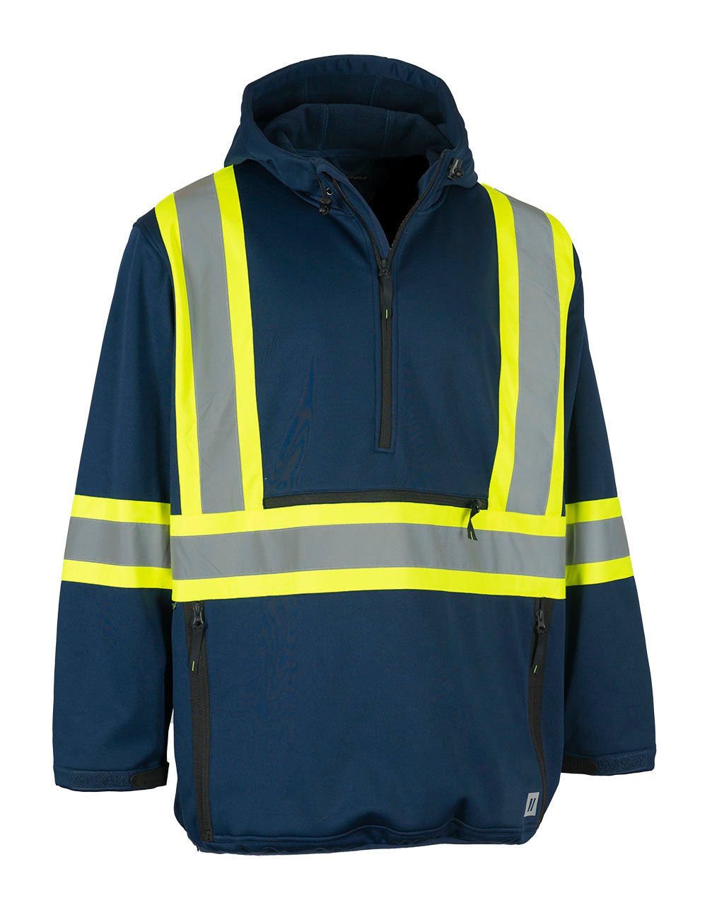 ForceField Hi Vis Safety Anorak Pullover Softshell