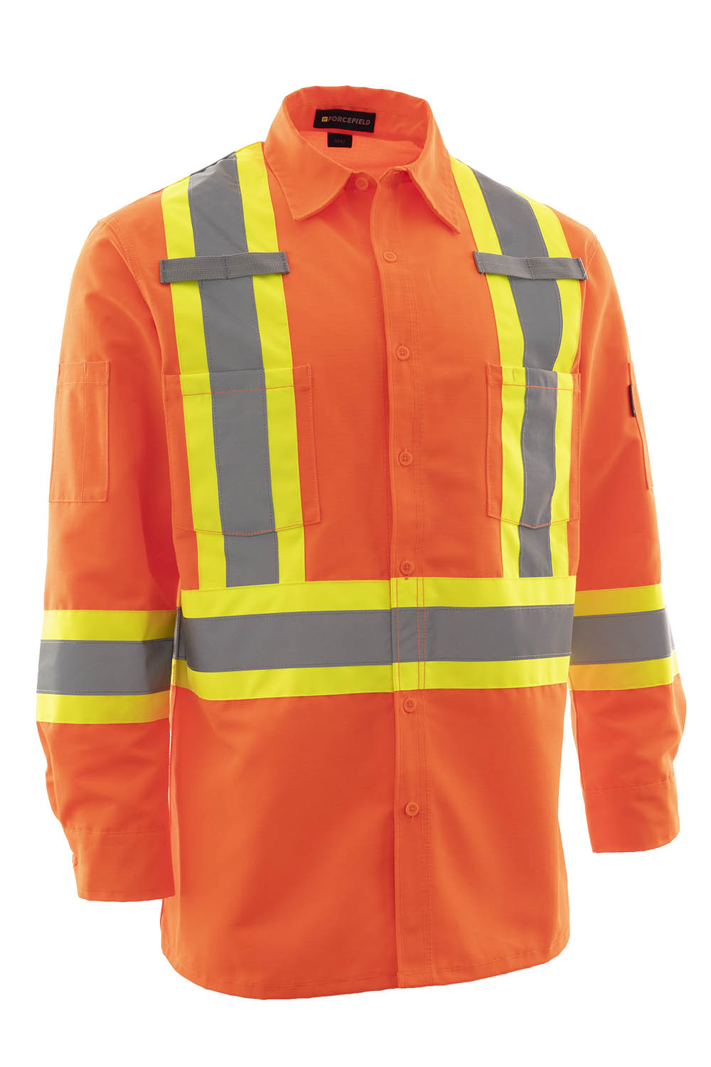 ForceField Hi Vis Ripstop Safety Work Shirt