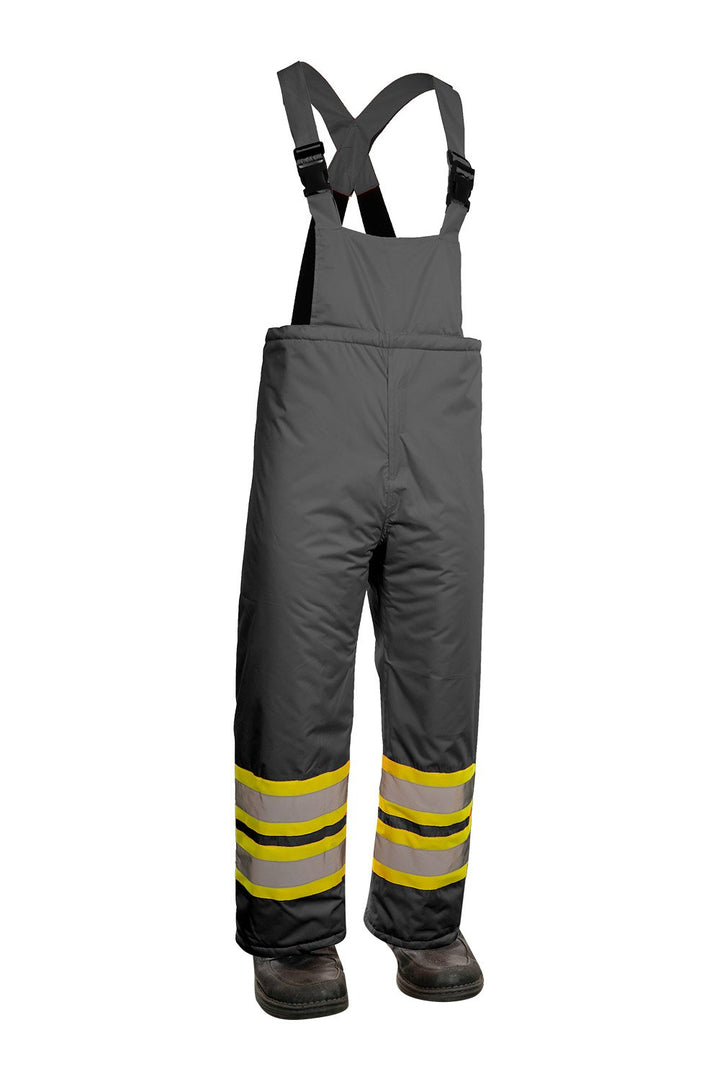 Pantalón con peto para minero con aislamiento de alta visibilidad ForceField