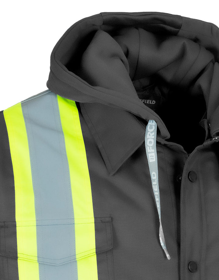 Veste à capuche haute visibilité ForceField avec capuche amovible