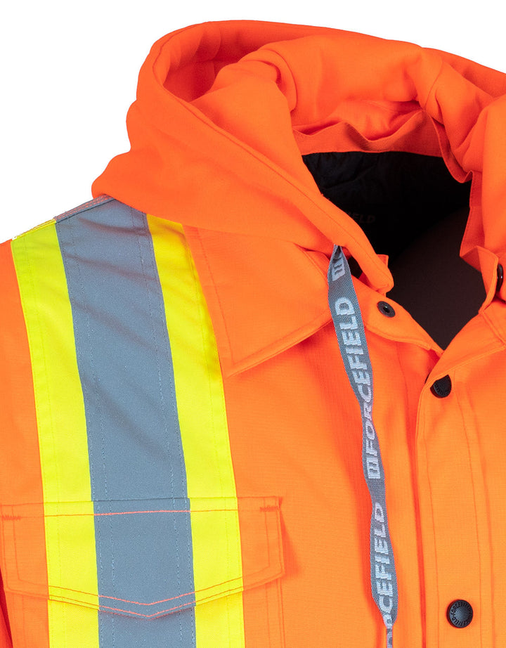 Veste à capuche haute visibilité ForceField avec capuche amovible