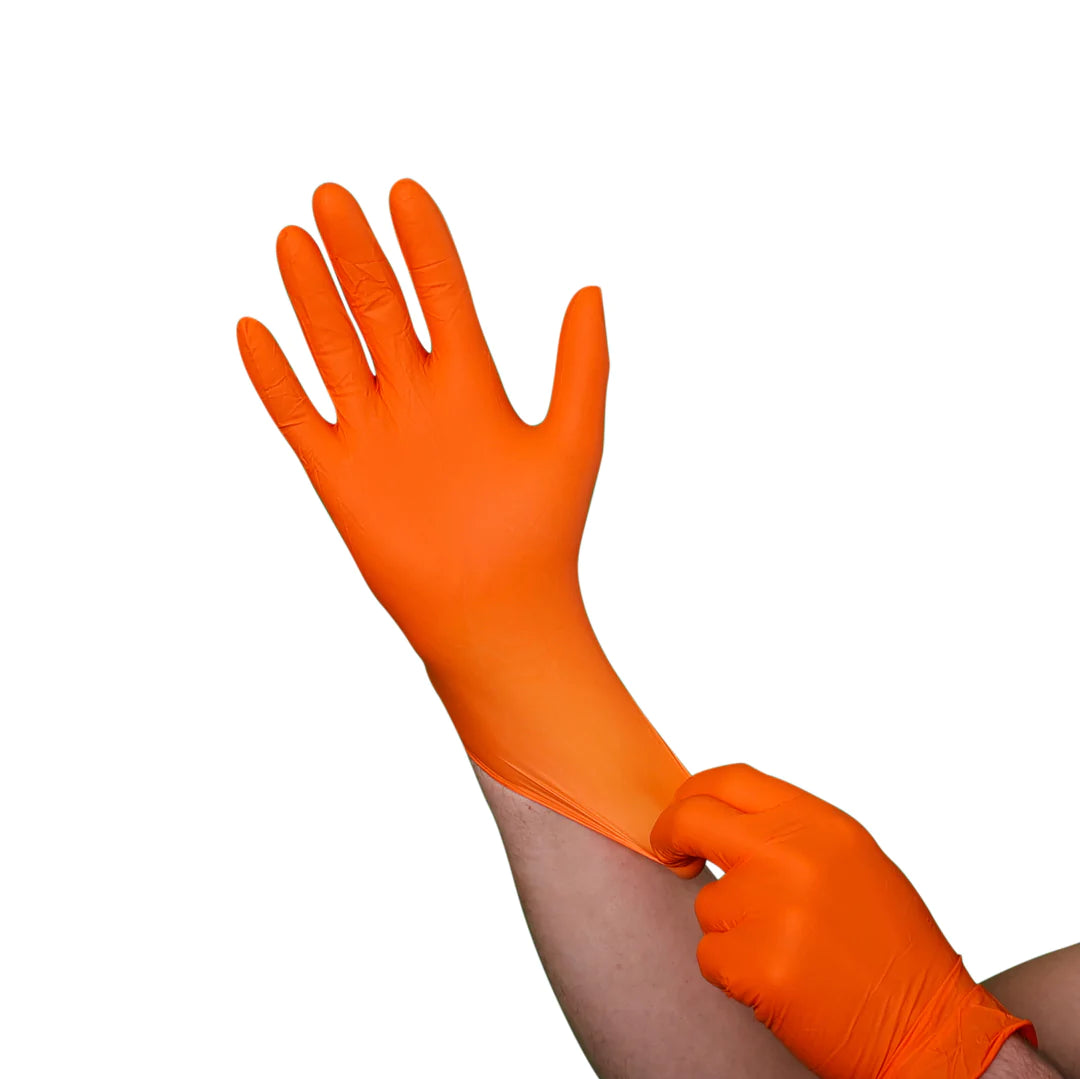 VGuard 6 Mil Nitrile Exam Glove - Powder-Free, Textured Surface