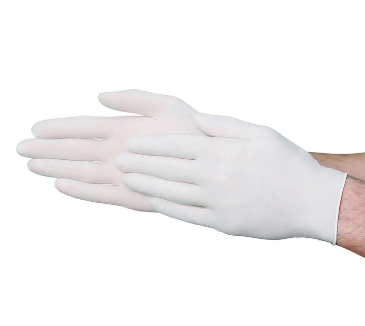 VGuard 4.5 Mil Latex Industrial Powdered Gloves - Reliable Hand Protection