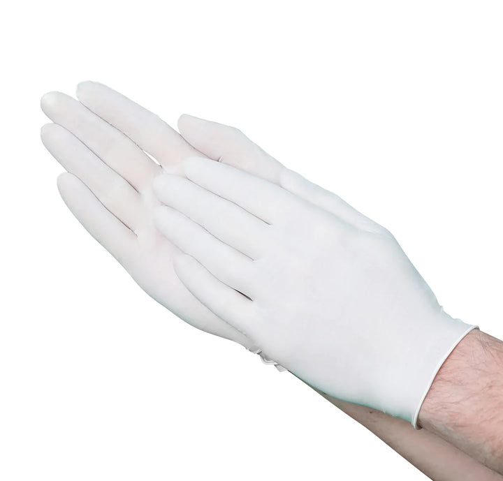 VGuard 4.5 Mil Latex Industrial Powdered Gloves - Reliable Hand Protection