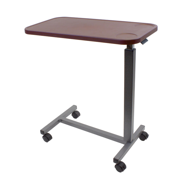 Easy-Clean Plastic Overbed Tables