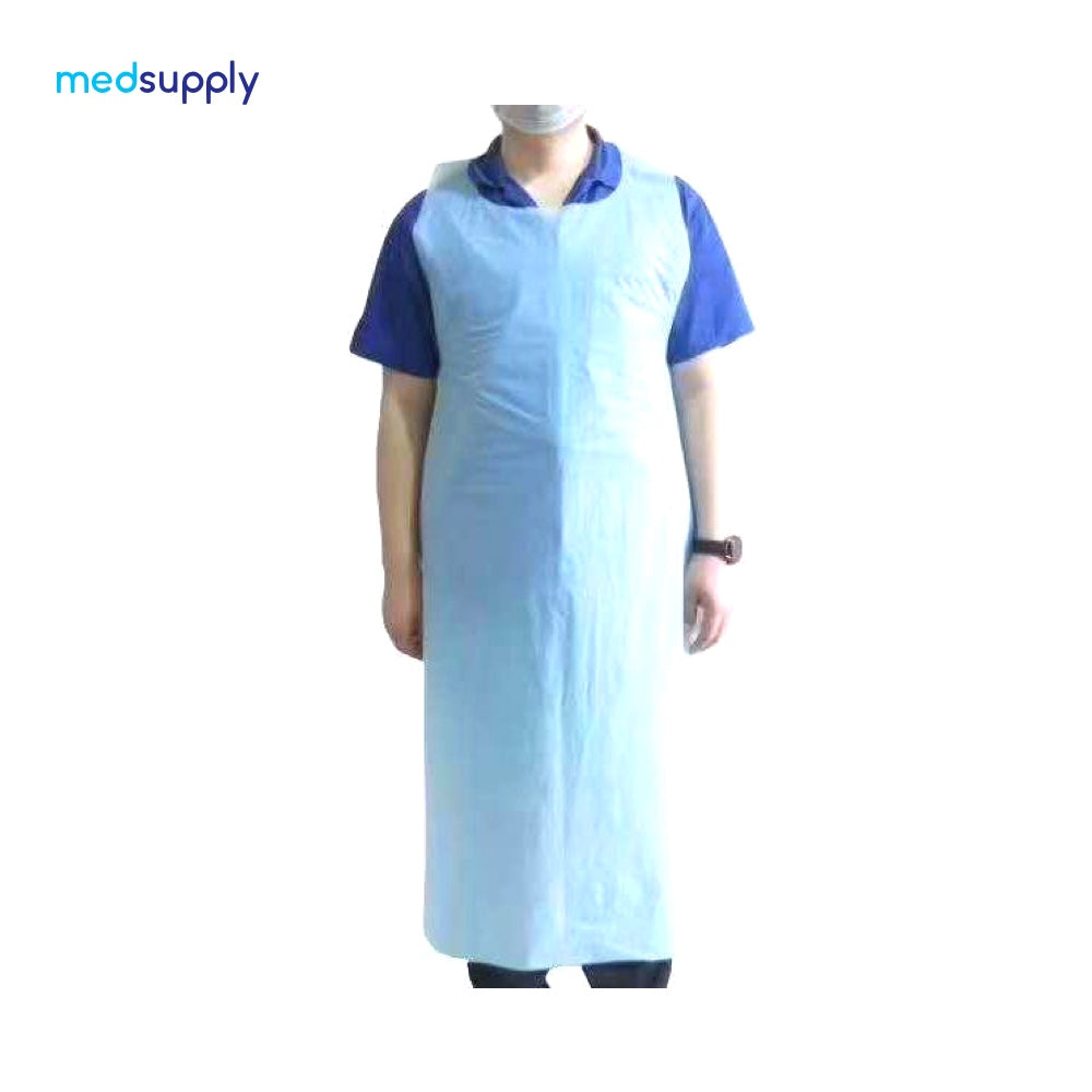 Universal Size Apron Style Protective Gown
