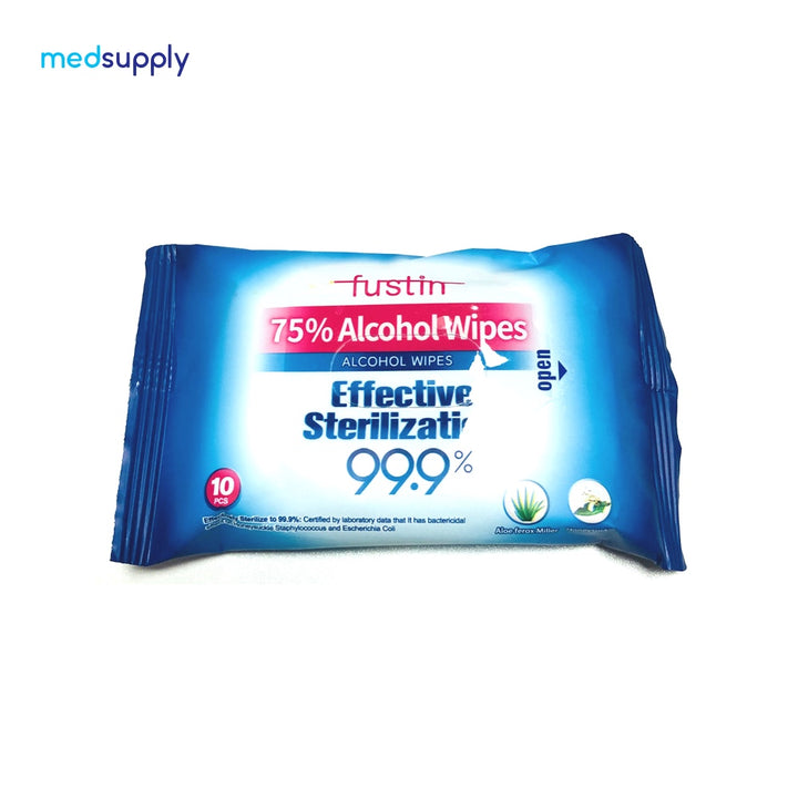 Pocket-Sized Protection! Alcohol Wipes Pouch (10 Sheets)