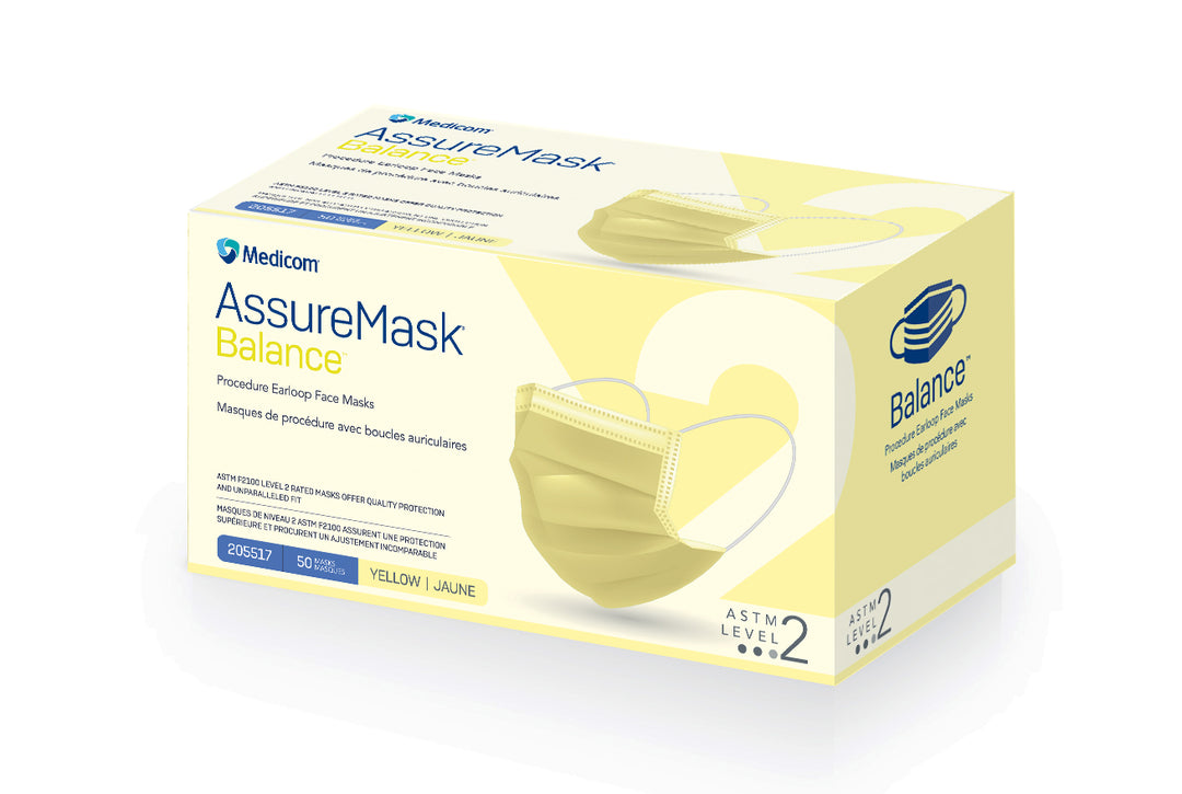 Masques faciaux à boucles auriculaires pour procédures d'équilibre - Protection confortable