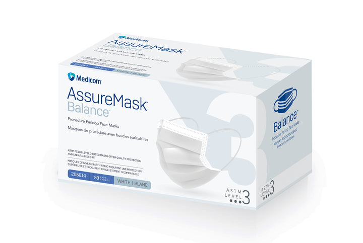 Masques faciaux à boucles auriculaires pour procédures d'équilibre - Protection confortable