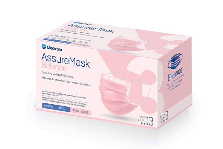 Masques faciaux à boucles auriculaires pour procédures d'équilibre - Protection confortable