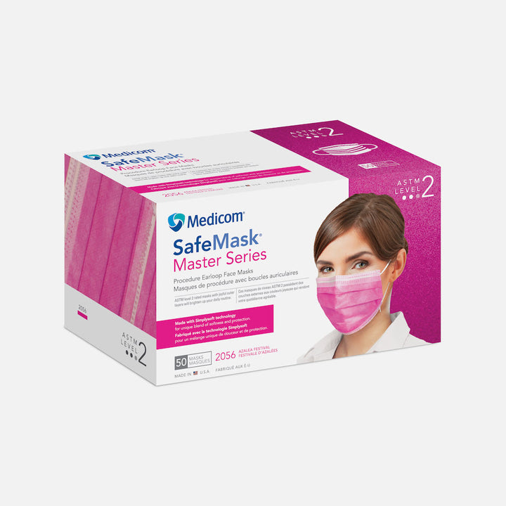 Mascarilla con lazo para las orejas Master Series: comodidad superior, máxima protección.