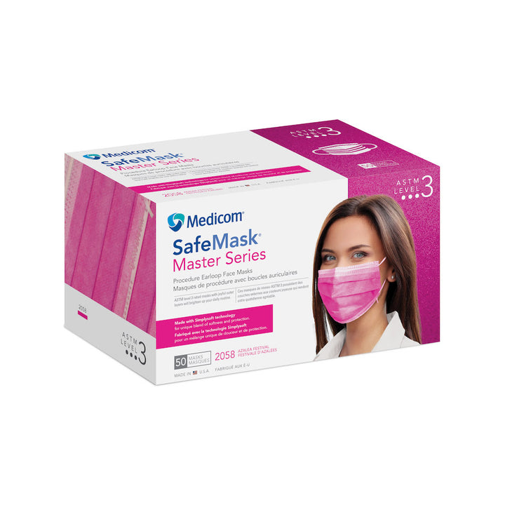 Mascarilla con lazo para las orejas Master Series: comodidad superior, máxima protección.