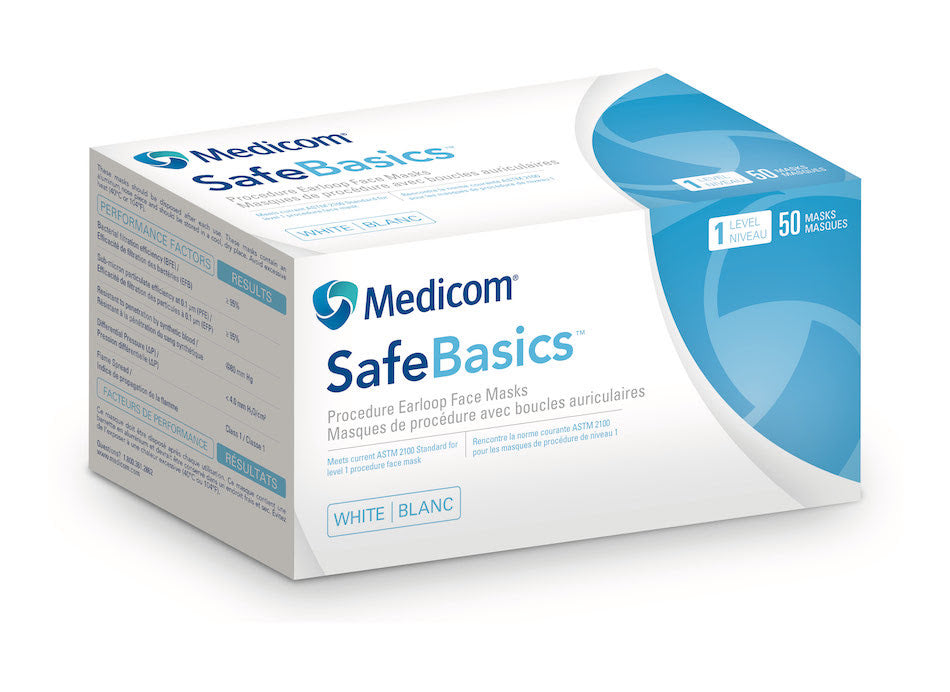 SafeBasics Earloop Mask: Comfortable & Protective Face Covering