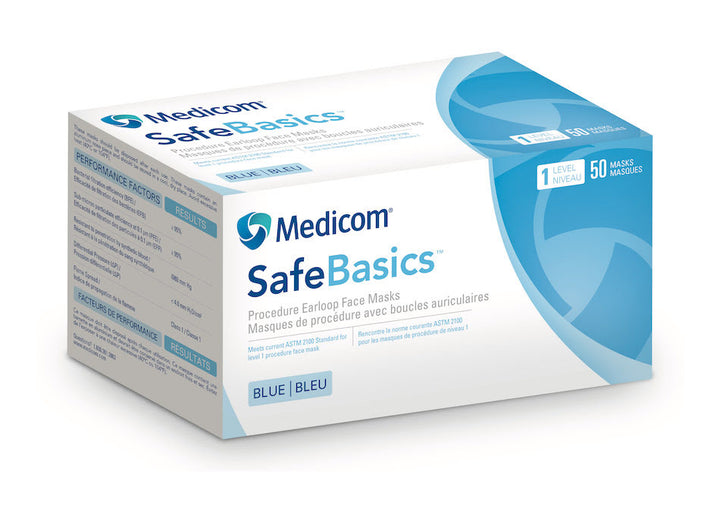 SafeBasics Earloop Mask: Comfortable & Protective Face Covering