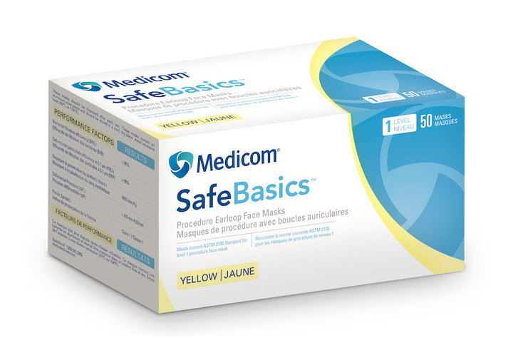 SafeBasics Earloop Mask: Comfortable & Protective Face Covering