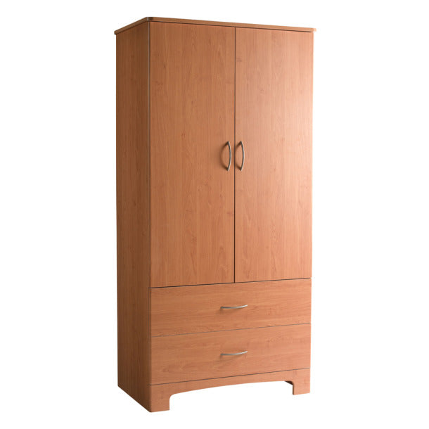 Oslo 2-Door 2-Drawer Wardrobe: Stylish Storage Solution for Your Bedroom