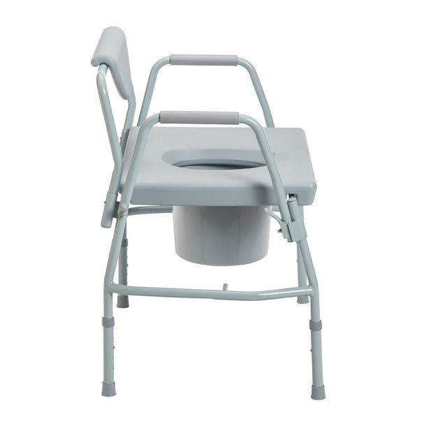 Deluxe Bariatric Drop Arm Commode: Enhanced Comfort and Accessibility