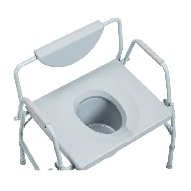 Deluxe Bariatric Drop Arm Commode: Enhanced Comfort and Accessibility