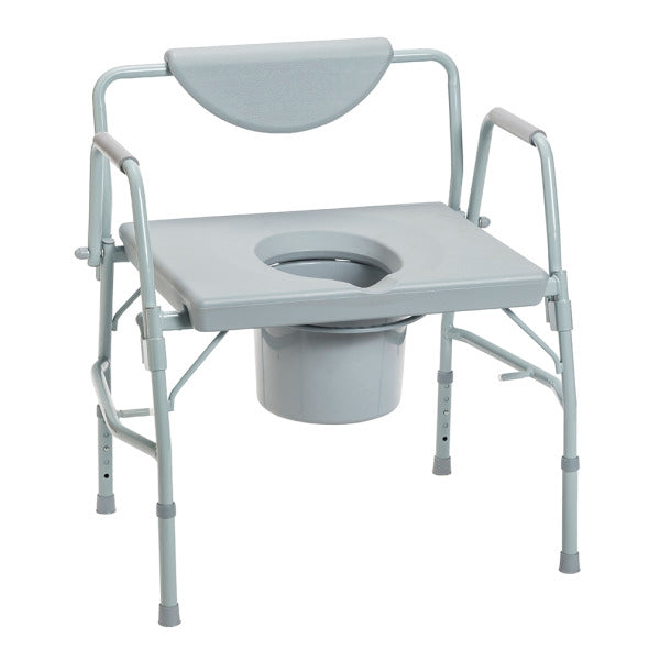 Deluxe Bariatric Drop Arm Commode: Enhanced Comfort and Accessibility