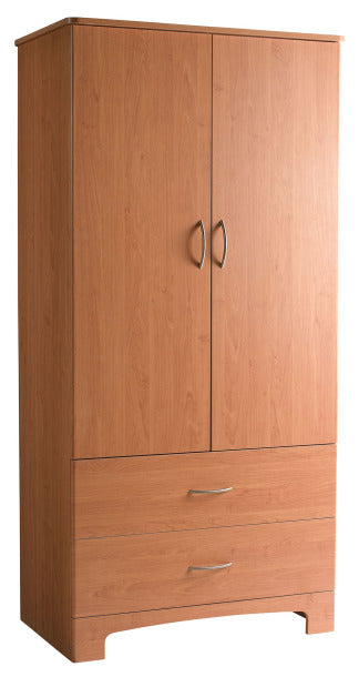 Oslo 2-Door 2-Drawer Wardrobe: Stylish Storage Solution for Your Bedroom