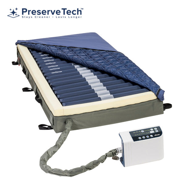 PreserveTech Med-Aire Edge Alternating Pressure & Low Air Loss Mattress Replacement System