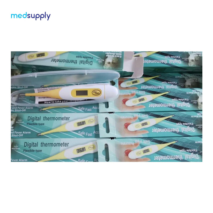 Fast & Accurate Readings! Digital Oral Thermometer with Case