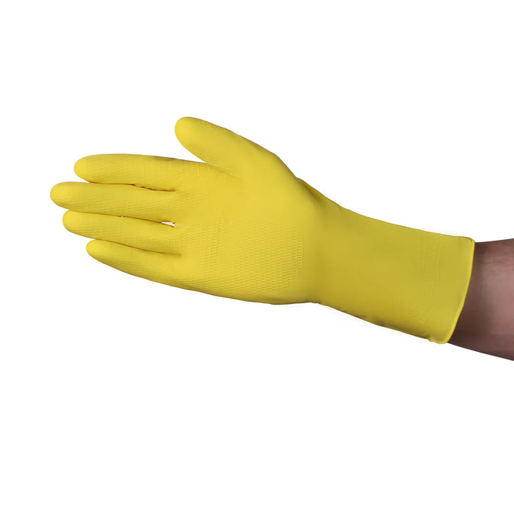 Gant doublé en latex floqué VGuard 12 Mil - Protection des mains de qualité supérieure