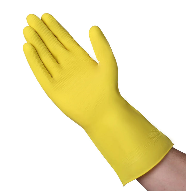Gant doublé en latex floqué VGuard 12 Mil - Protection des mains de qualité supérieure