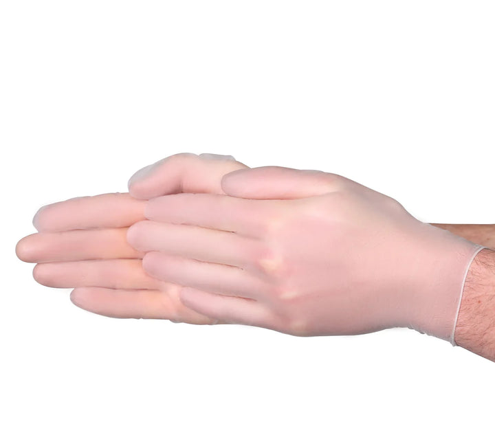 Gants d'examen en vinyle VGuard 4 mil - Sans latex, sans poudre