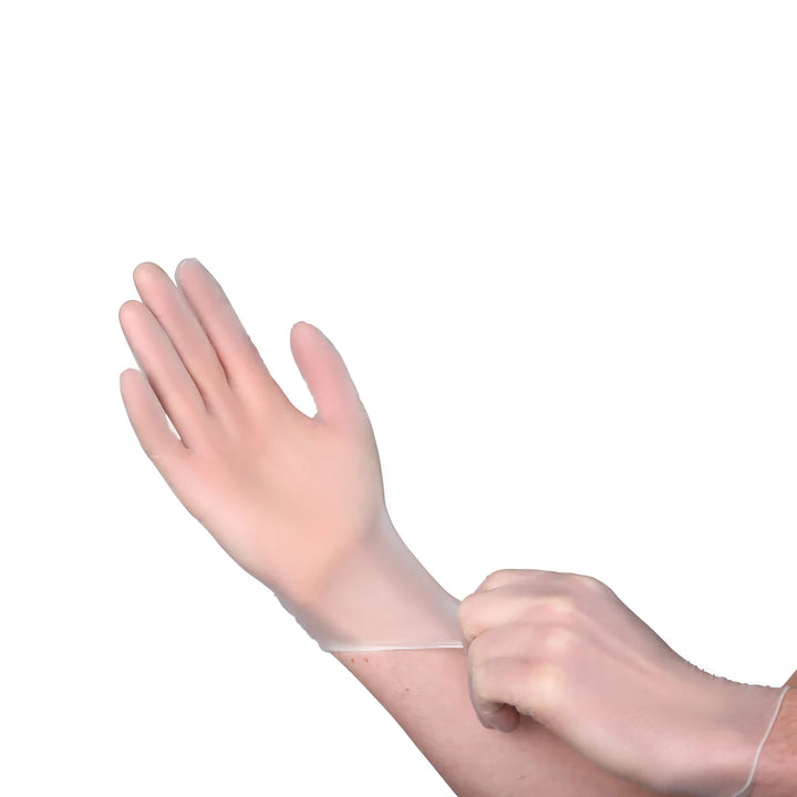Gants d'examen en vinyle VGuard 4 mil - Sans latex, sans poudre