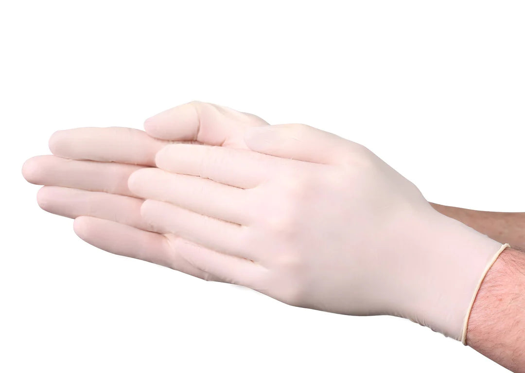 VGuard 4.3 Mil Stretch Vinyl Exam Gloves - Latex-Free and Durable