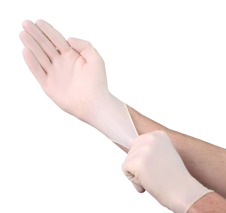 VGuard 4.3 Mil Stretch Vinyl Exam Gloves - Latex-Free and Durable