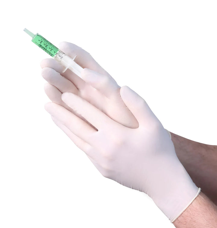 VGuard 5.5 Mil Latex Exam Gloves - Superior Protection & Comfort