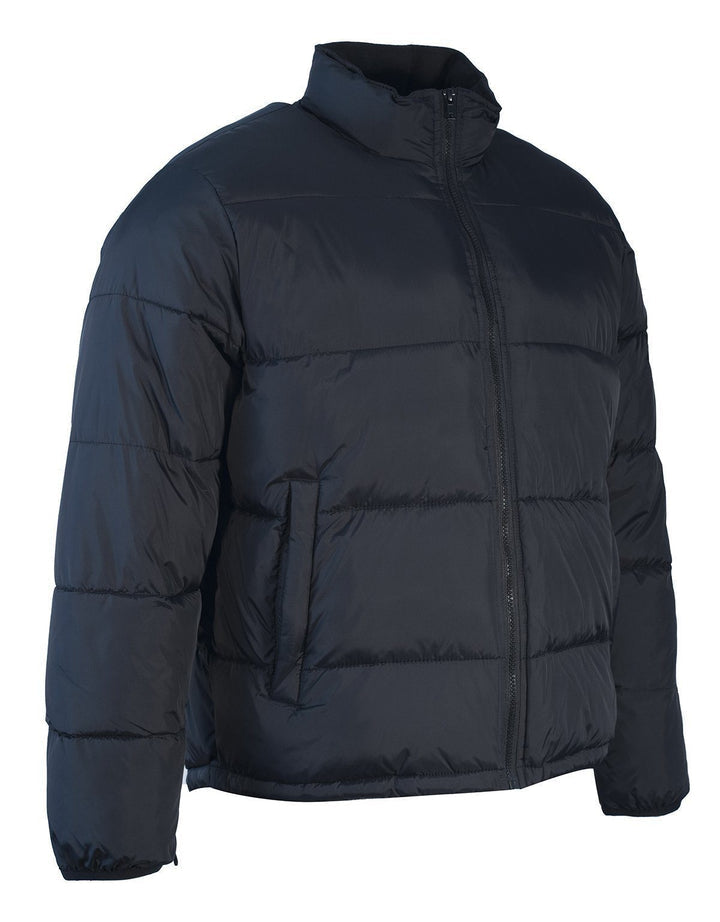 Parka de seguridad invernal de alta visibilidad 3 en 1 ForceField con chaqueta acolchada de nailon negra extraíble
