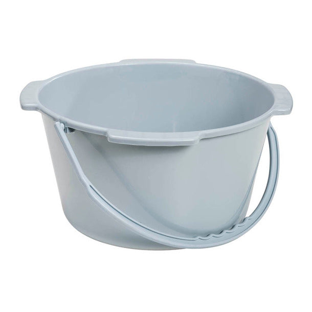 Seau pour commode de 7,5 litres avec poignée et couvercle : solution d'hygiène pratique