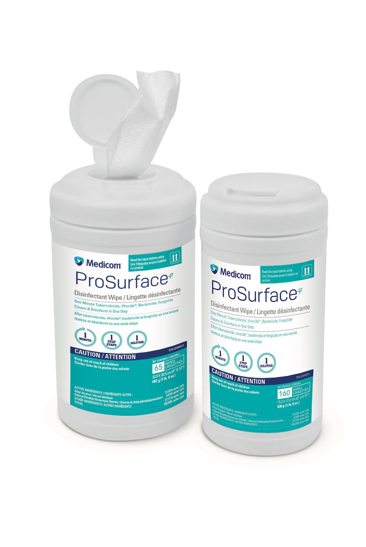 Lingettes désinfectantes ProSurface+® avec technologie TotalClean™