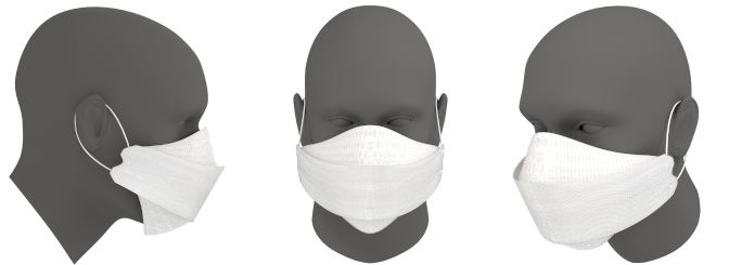 Adjustable Shape Face Mask