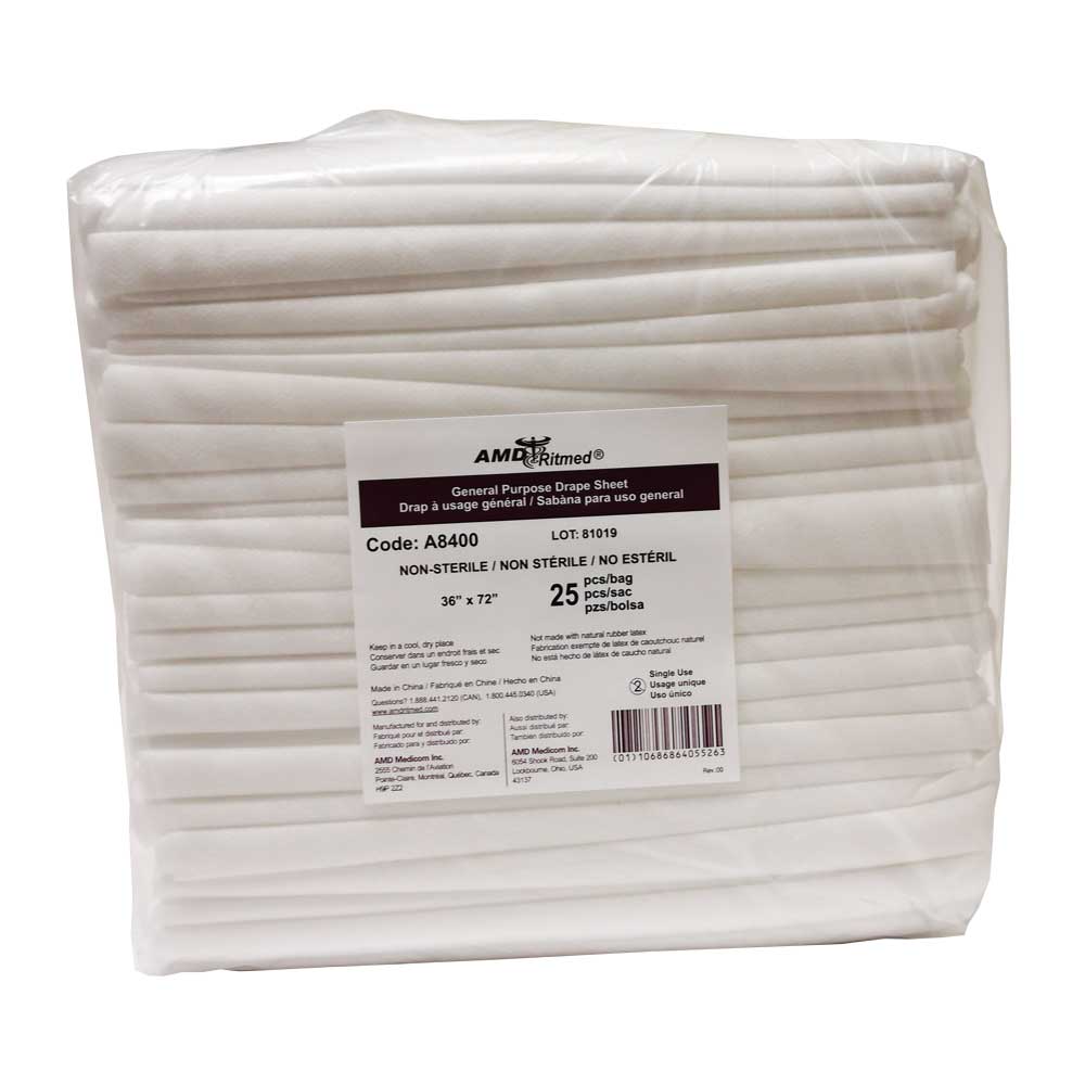 Drap de protection à usage général Ritmed® - Non stérile