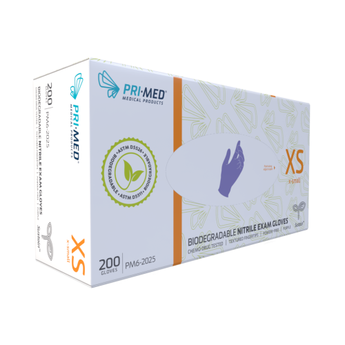 PRIMED Sustain Biodegradable Nitrile Gloves