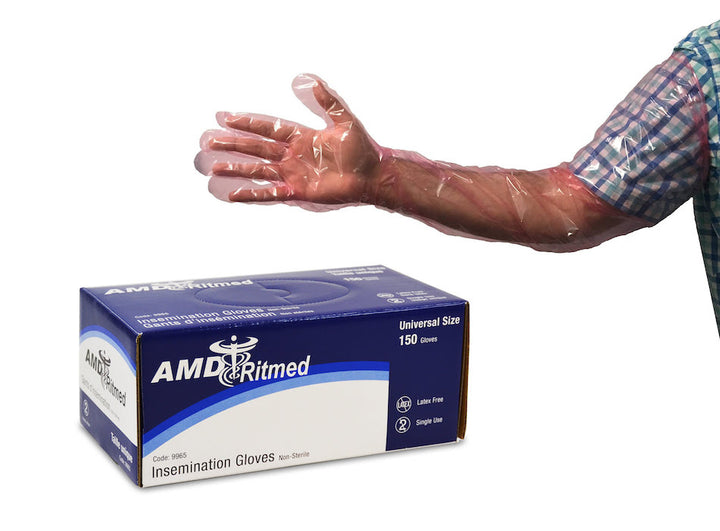 Insemination Gloves for Veterinary Insemination Procedures
