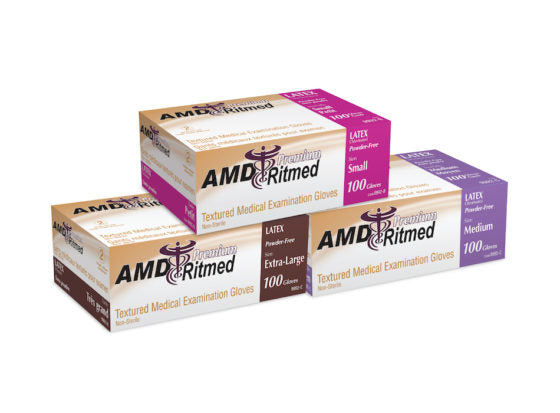 RITMED® Eco-Friendly Latex Gloves